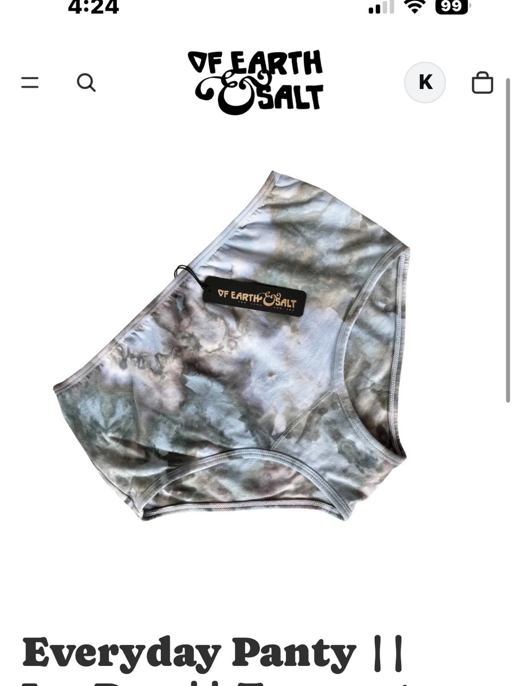 Tie-Dye panty